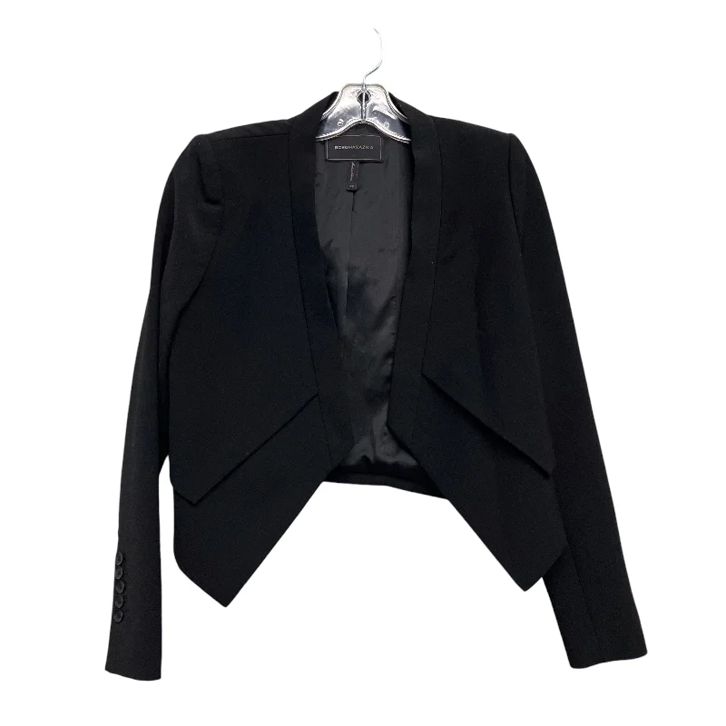 women's coats with sheer overlaysBlazer By Bcbgmaxazria In Black, Size:Xs