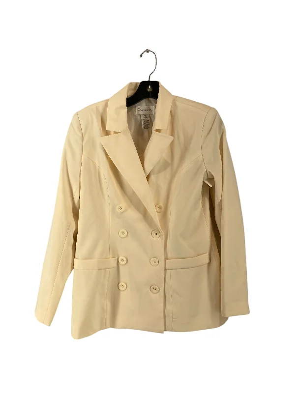 women's coats for hikingBlazer By Chadwicks In Cream, Size: 2