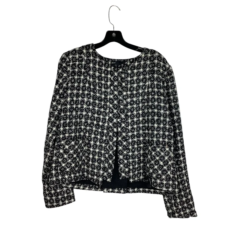 women's coats with fur collarsBlazer By Gibson In Black & White