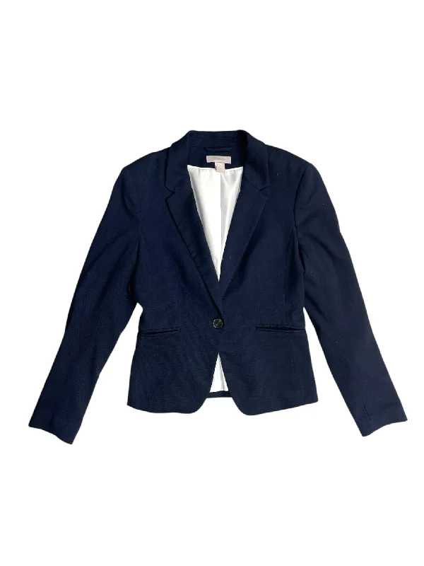 women's coats for breastfeeding mothersBlazer By H&m In Navy, Size: Xs