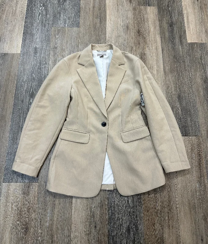 women's coats for vintage fashion enthusiastsBlazer By H&m In Tan, Size: Xs