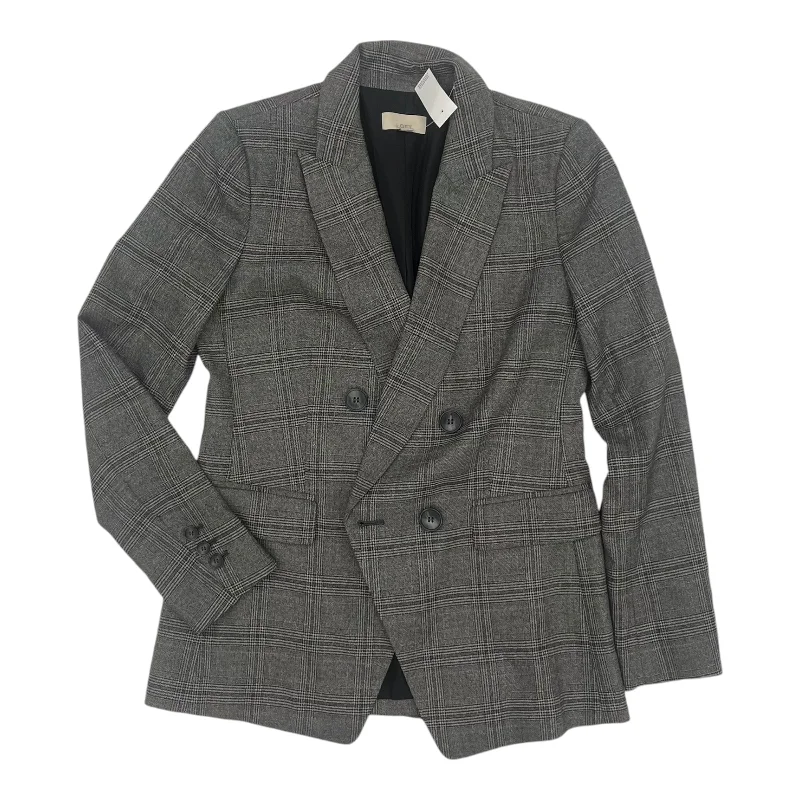 trendy women's coatsBlazer By Loft In Grey, Size:S