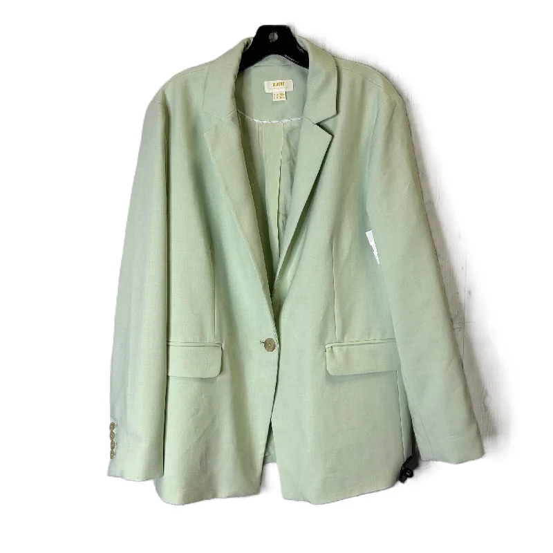 women's coats for those who love to experiment with fashionBlazer By Maeve In Green, Size: 14