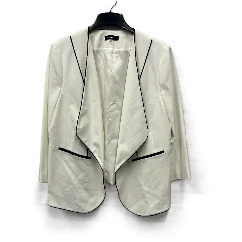 plus-size women's coatsBlazer By Nine West In White, Size: 1x