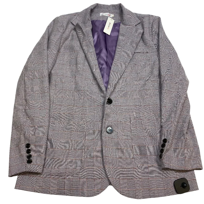 women's duffle coatsBlazer By Orderplus In Purple, Size: Xl