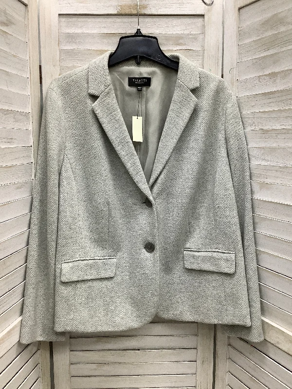 women's coats for maternity wearBlazer By Talbots In Grey, Size: 20