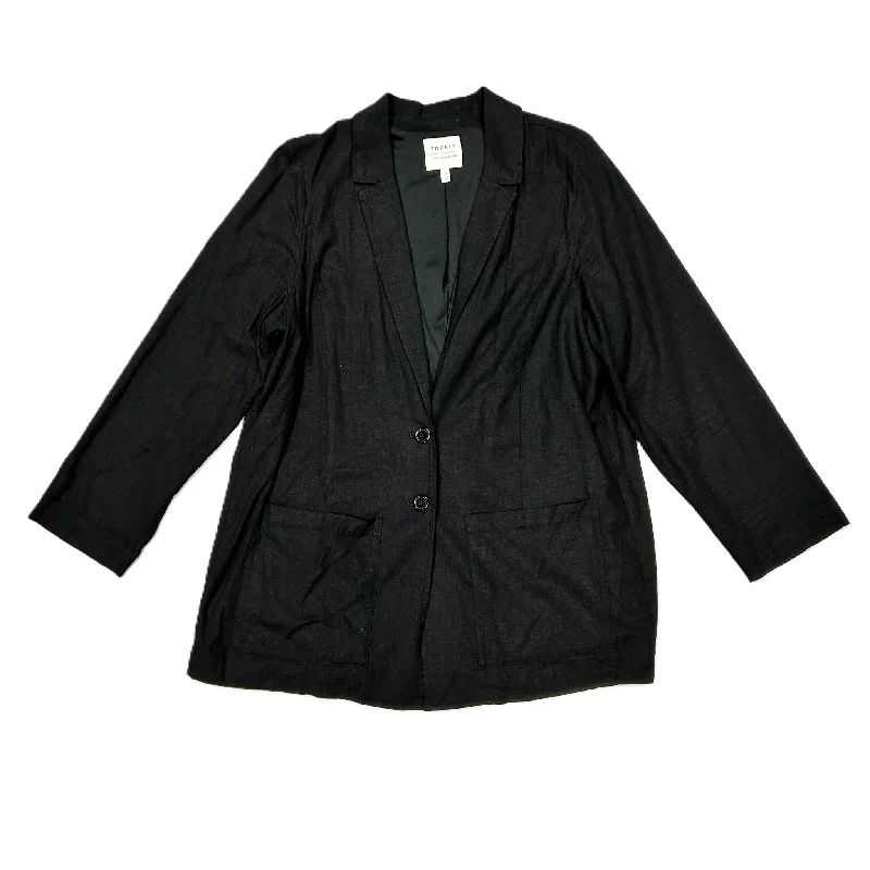 casual women's coatsBlazer By Torrid In Black, Size: 3x