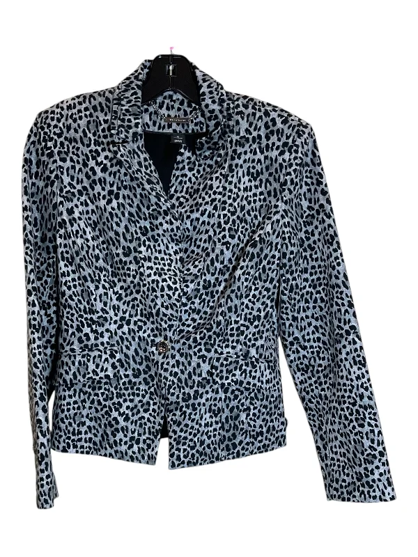 women's coats with zippersBlazer By White House Black Market In Animal Print, Size: S