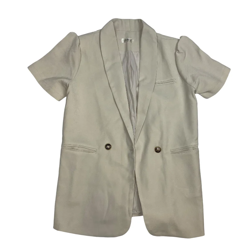 women's coats made in ethical factoriesBlazer By Yanyishang In Cream, Size: S