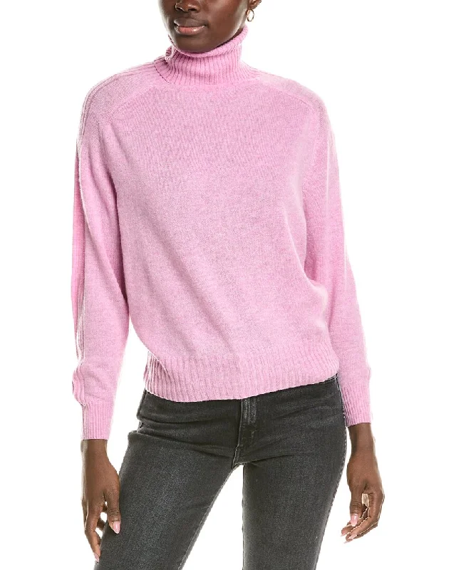 Cardigan Discounted Baby SweatersBrodie Cashmere Wool & Cashmere-Blend Overarm Rib Roll Neck Jumper