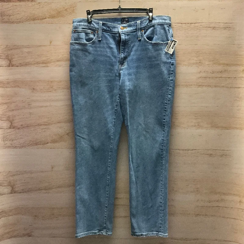 women's denim jeans with fake pocketsJeans Boyfriend By J. Crew In Blue Denim, Size: 8