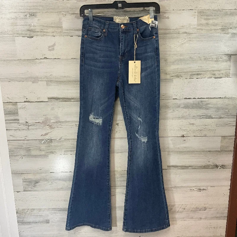 women's denim jeans for a trendy vibeJeans Flared By Altard State In Blue Denim, Size: 2