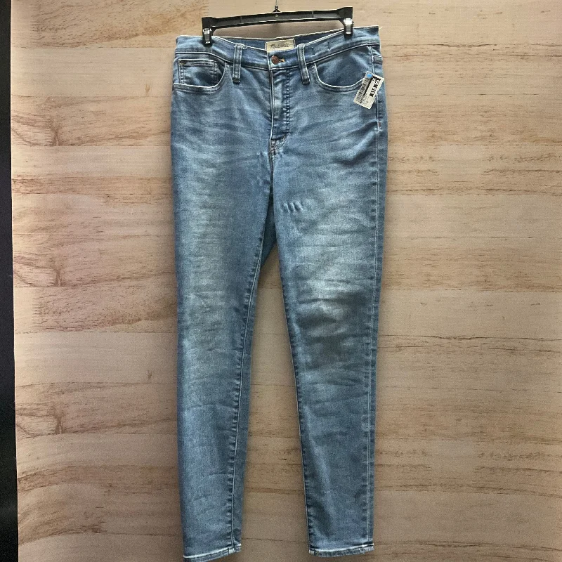 women's light denim jeansJeans Skinny By Madewell In Blue Denim, Size: 6