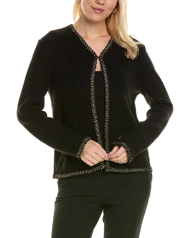 Casual SweatersJoseph A. Textured Cardigan