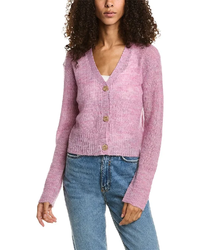 Quick-Dry Wool SweatersMonrow Wool & Mohair-Blend Cardigan