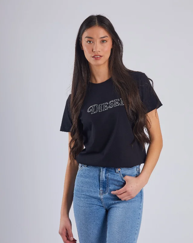 women's tops for casual FridaysAzzura Tee Black