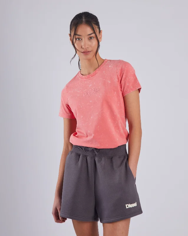 women's tops for cozy nights inMarva Tee Washed Blush