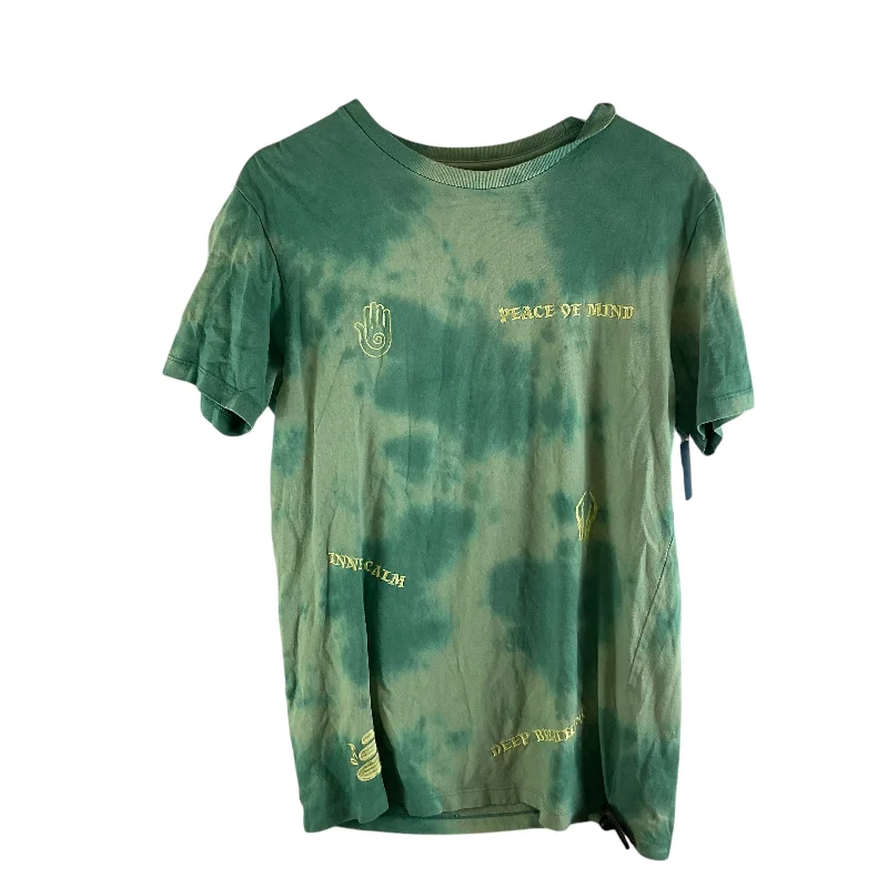 women's tops for those who want to create outfits that reflect their personal style and sense of fashionTop Short Sleeve Basic By Pacsun In Green, Size: L