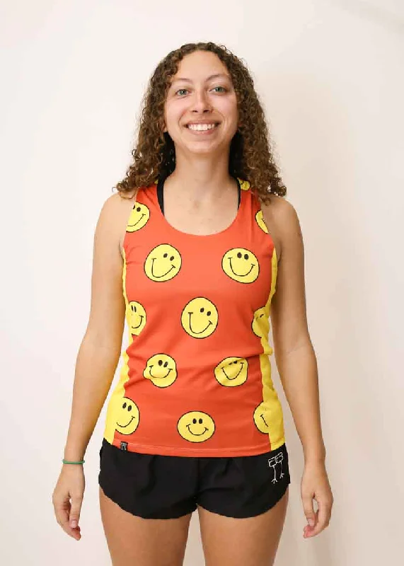 women's tops for summer festivalsWomen's Smileys Performance Singlet